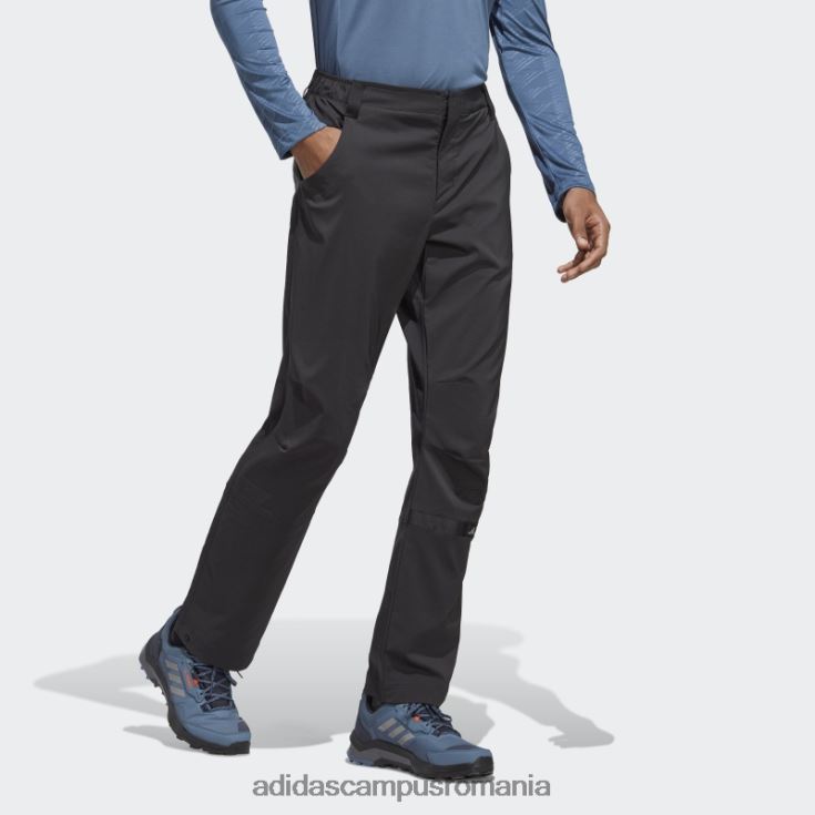adidas campus romania pantaloni de jogging negri cu țesuturi multiple terrex bărbați negru J266N213780