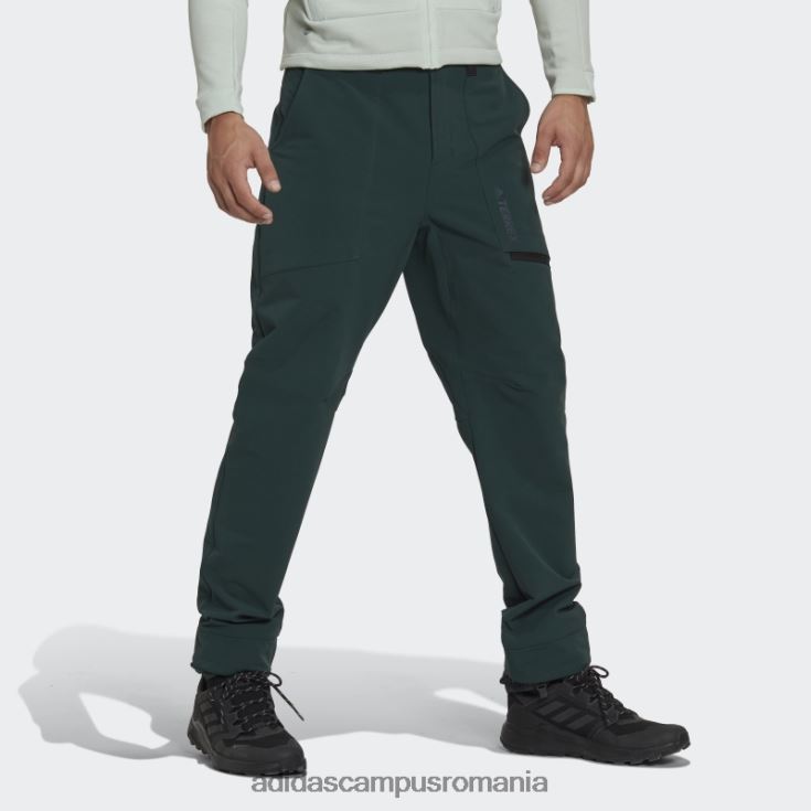 adidas campus romania pantaloni de trening green terrex yearound soft shell bărbați verde J266N214818