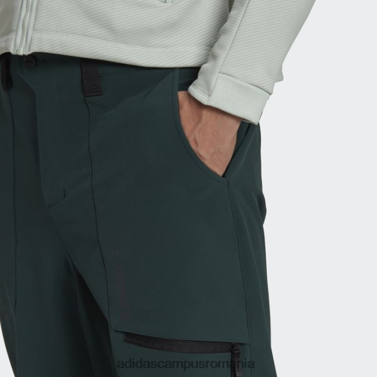adidas campus romania pantaloni de trening green terrex yearound soft shell bărbați verde J266N214818