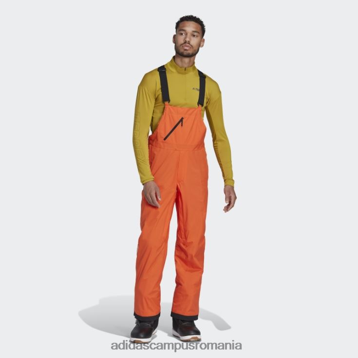 adidas campus romania pantaloni de trening izolați cu două straturi de resort adidas portocaliu bărbați portocale J266N215048