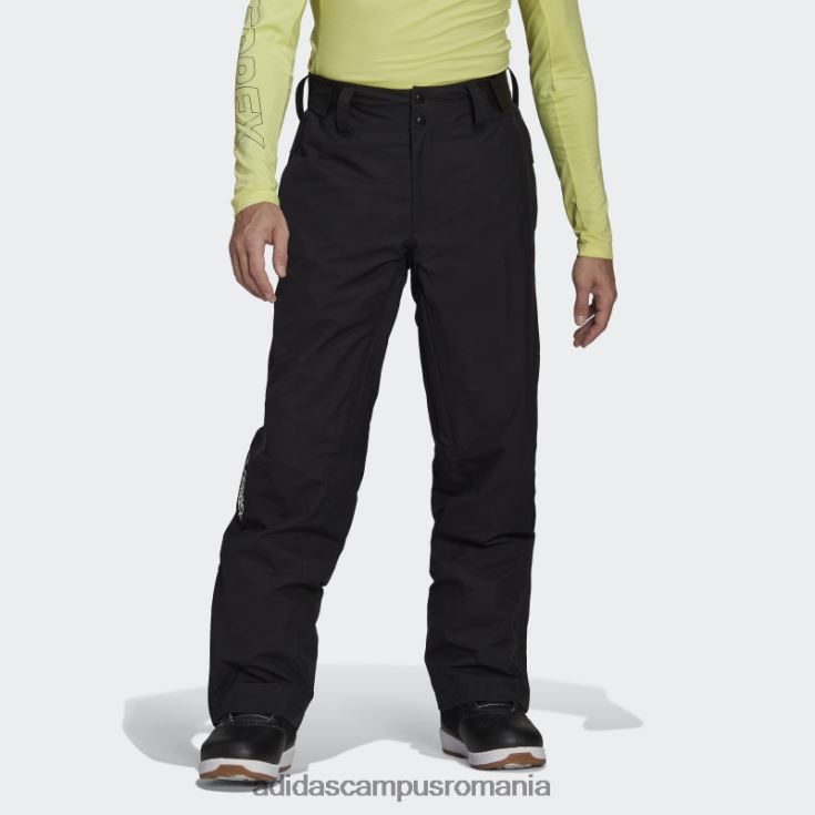 adidas campus romania pantaloni de trening izolați în două straturi negru resort bărbați negru J266N214716