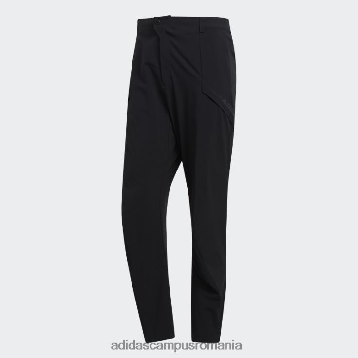 adidas campus romania pantaloni negri de drumeție terrex bărbați negru J266N21492