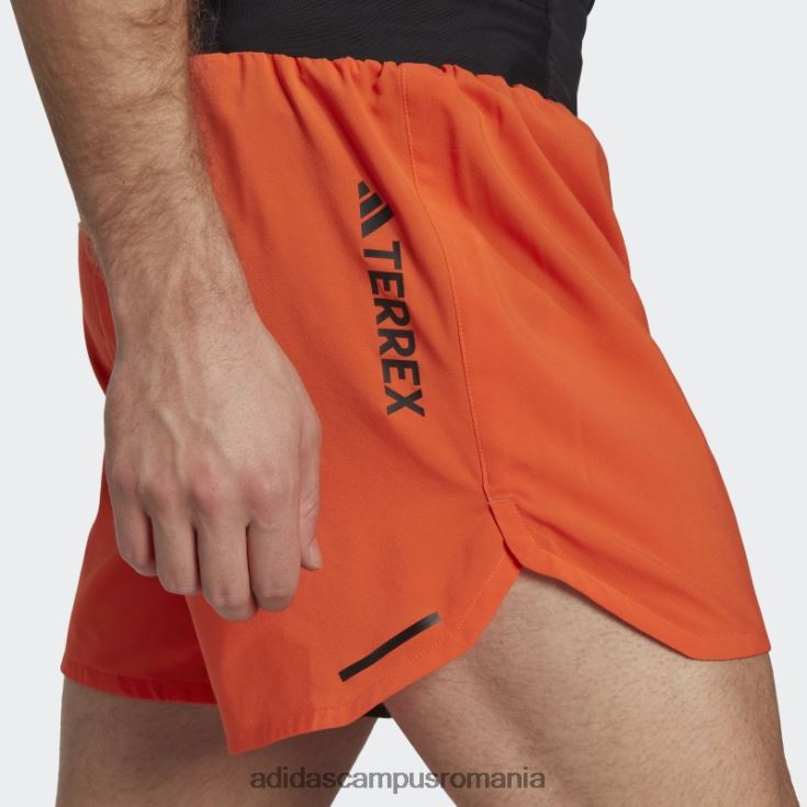 adidas campus romania pantaloni scurți de alergare pe trail terrex agravic portocalii bărbați portocale J266N26305