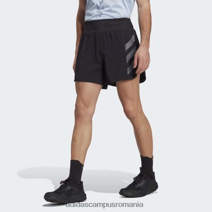 adidas campus romania pantaloni scurți de alergare terrex agravic negru bărbați negru J266N27496