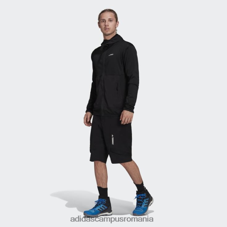 adidas campus romania pantaloni scurți de drumeție negri terrex zupahike bărbați negru J266N213492