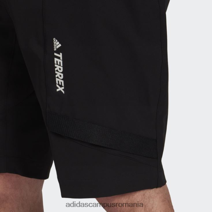 adidas campus romania pantaloni scurți de drumeție negri terrex zupahike bărbați negru J266N213492