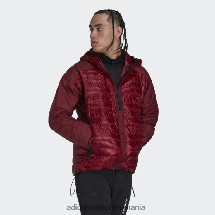 adidas campus romania roșu terrex myshelter puf jachetă cu glugă adidas bărbați roșu J266N214943