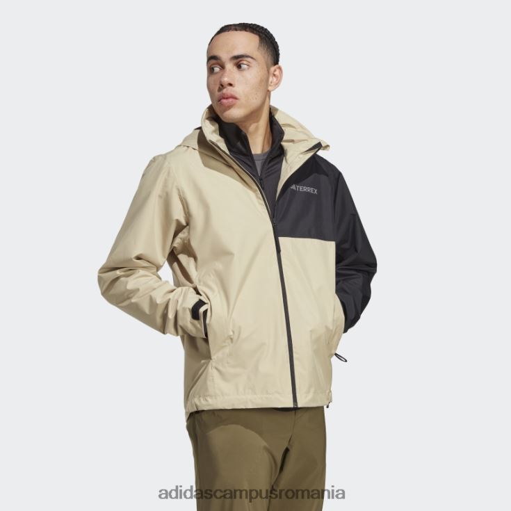 adidas campus romania savanna terrex multi rain.rdy jacheta de ploaie 2 straturi bărbați savană J266N26028
