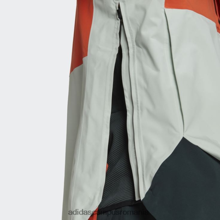 adidas campus romania terrex 2 layer rain.rdy anorac de zăpadă portocaliu bărbați portocaliu/verde J266N214912