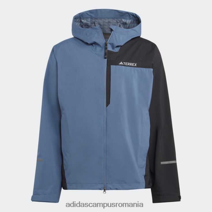 adidas campus romania terrex multi rain.rdy jachetă de ploaie 2,5 straturi oțel fashion bărbați oţel J266N26536