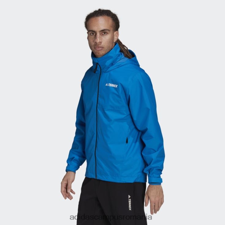 adidas campus romania terrex multi rain.rdy jacheta de ploaie in doua straturi albastru soc bărbați albastru șoc J266N213603
