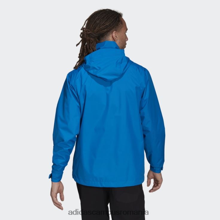 adidas campus romania terrex multi rain.rdy jacheta de ploaie in doua straturi albastru soc bărbați albastru șoc J266N213603