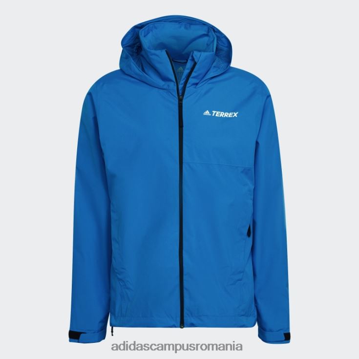 adidas campus romania terrex multi rain.rdy jacheta de ploaie in doua straturi albastru soc bărbați albastru șoc J266N213603