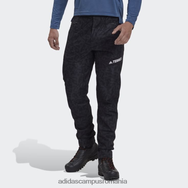 adidas campus romania terrex techrock rain.rdy pantaloni de trening negru bărbați negru J266N214966