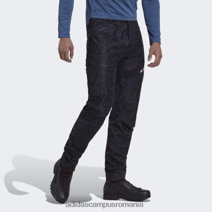 adidas campus romania terrex techrock rain.rdy pantaloni de trening negru bărbați negru J266N214966