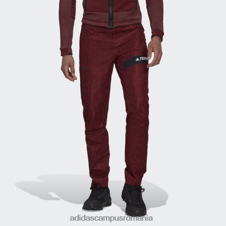 adidas campus romania terrex techrock rain.rdy pantaloni de trening roșu bărbați roșu J266N214906