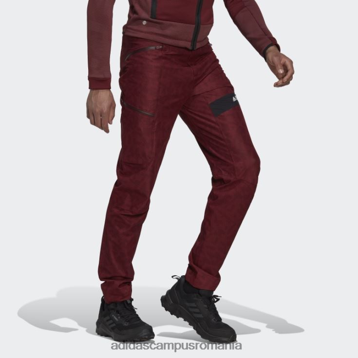 adidas campus romania terrex techrock rain.rdy pantaloni de trening roșu bărbați roșu J266N214906