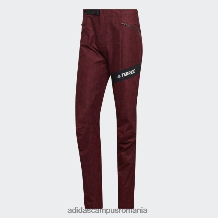 adidas campus romania terrex techrock rain.rdy pantaloni de trening roșu bărbați roșu J266N214906