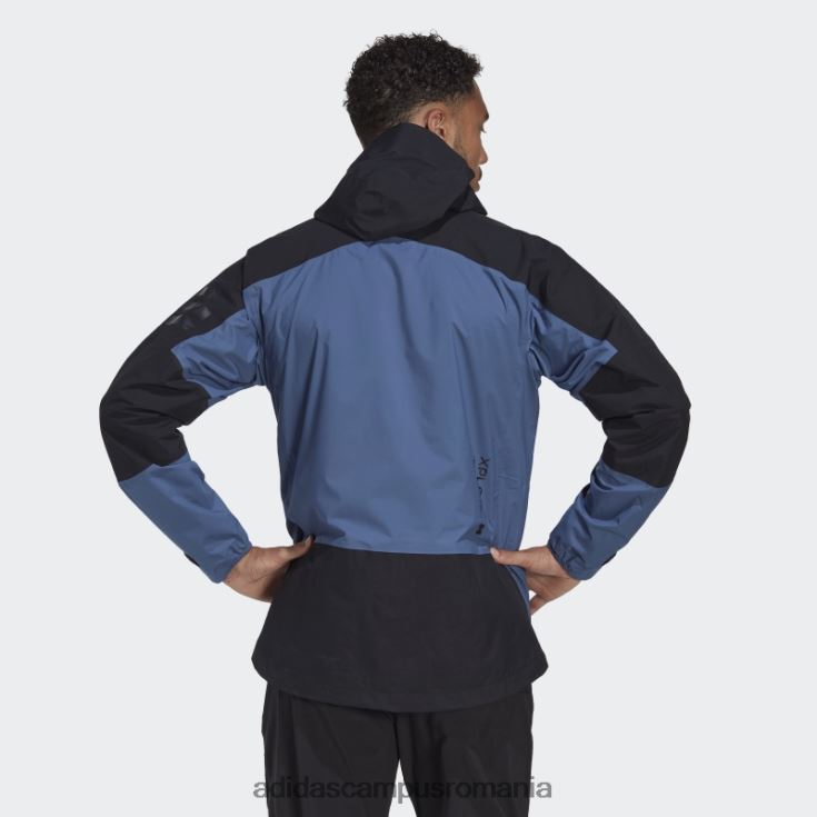 adidas campus romania terrex xploric rain.rdy geacă de drumeție oțel bărbați otel/negru J266N214893