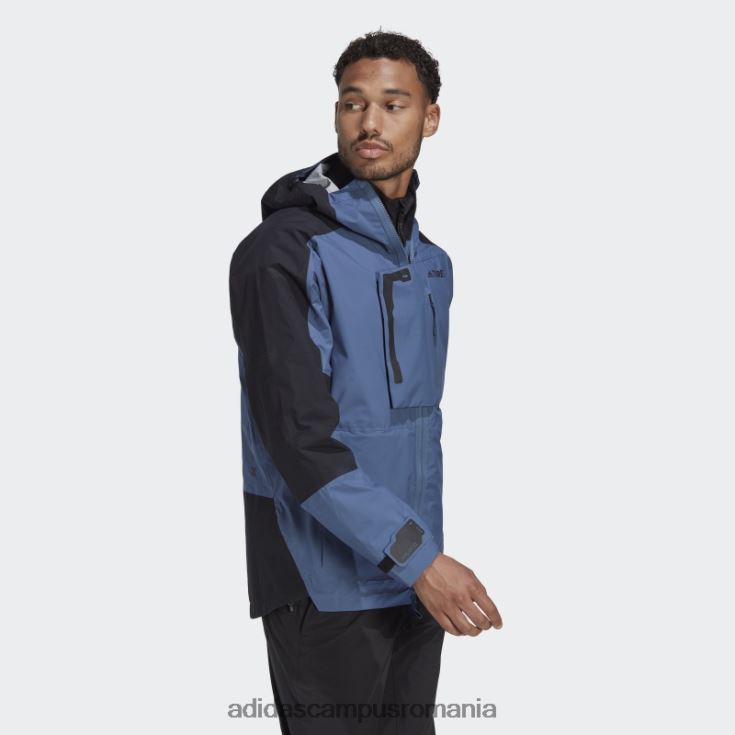 adidas campus romania terrex xploric rain.rdy geacă de drumeție oțel bărbați otel/negru J266N214893