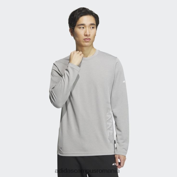 adidas campus romania top cu mânecă lungă tech top cu mânecă lungă gri mediu bărbați gri mediu J266N213430