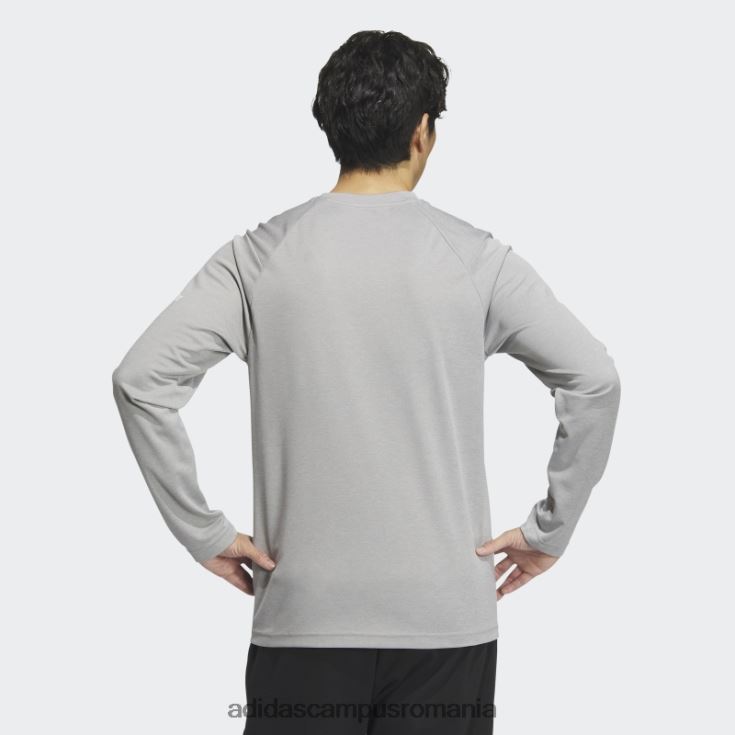 adidas campus romania top cu mânecă lungă tech top cu mânecă lungă gri mediu bărbați gri mediu J266N213430