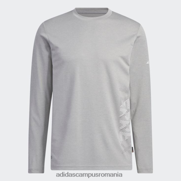 adidas campus romania top cu mânecă lungă tech top cu mânecă lungă gri mediu bărbați gri mediu J266N213430