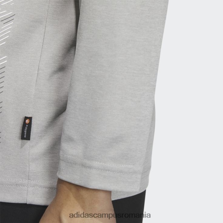 adidas campus romania top cu mânecă lungă tech top cu mânecă lungă gri mediu bărbați gri mediu J266N213430