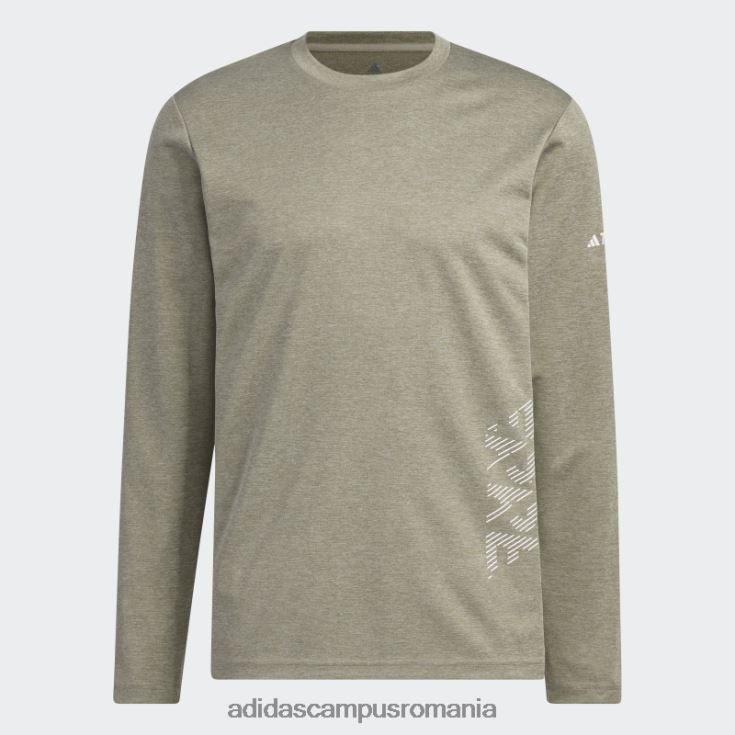 adidas campus romania top cu mâneci lungi top tech cu mâneci lungi olive bărbați măsline J266N213933