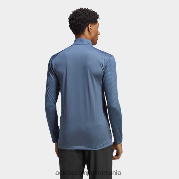 adidas campus romania tricou adidas cu mânecă lungă cu jumătate de fermoar din oțel terrex bărbați oţel J266N25343