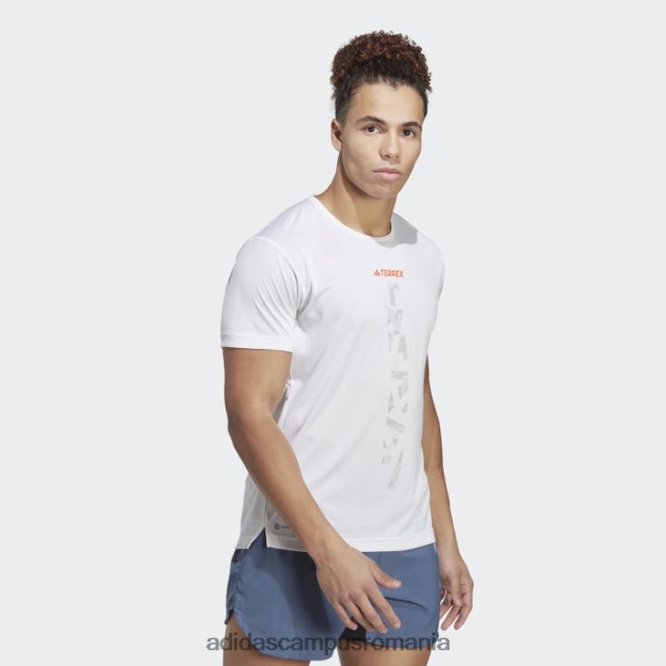 adidas campus romania tricou alb Terrex Agravic trail running adidas bărbați alb J266N26195