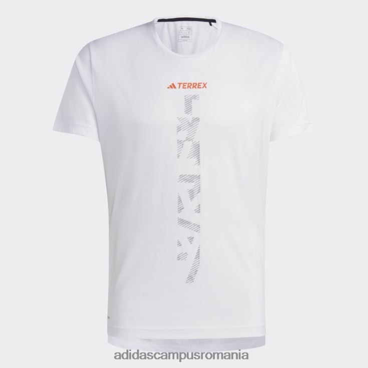 adidas campus romania tricou alb Terrex Agravic trail running adidas bărbați alb J266N26195