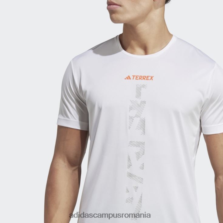 adidas campus romania tricou alb Terrex Agravic trail running adidas bărbați alb J266N26195