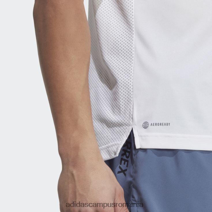 adidas campus romania tricou alb Terrex Agravic trail running adidas bărbați alb J266N26195