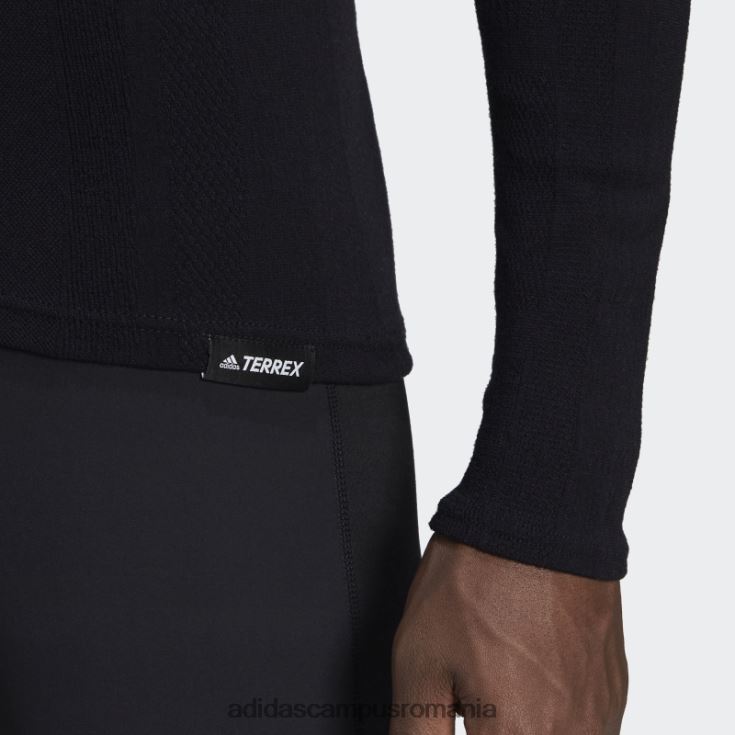 adidas campus romania tricou cu mânecă lungă terrex drynamo eco merino negru bărbați negru J266N213909