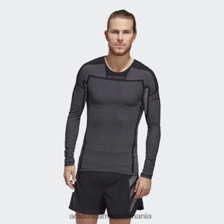 adidas campus romania tricou de bază terrex drynamo cu mânecă lungă negru adidas bărbați alb negru J266N213986