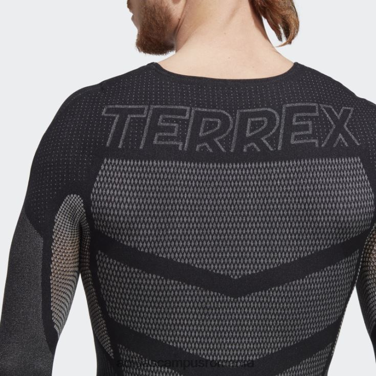 adidas campus romania tricou de bază terrex drynamo cu mânecă lungă negru adidas bărbați alb negru J266N213986