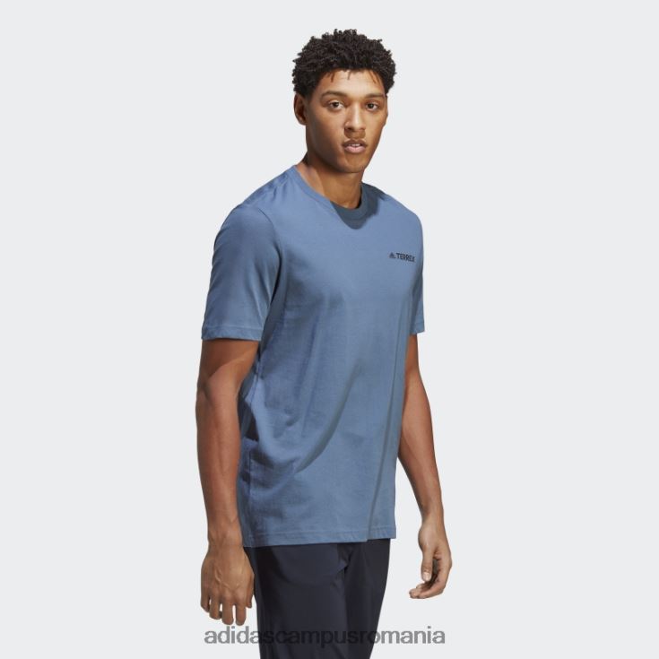 adidas campus romania tricou grafic Terrex Mountain Steel adidas bărbați oţel J266N26120