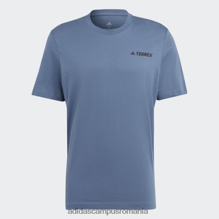 adidas campus romania tricou grafic Terrex Mountain Steel adidas bărbați oţel J266N26120