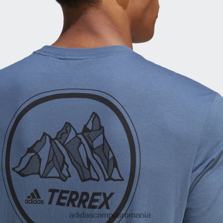 adidas campus romania tricou grafic Terrex Mountain Steel adidas bărbați oţel J266N26120