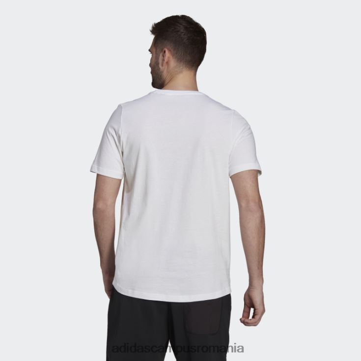 adidas campus romania tricou grafic terrex pocket alb bărbați alb negru J266N26121