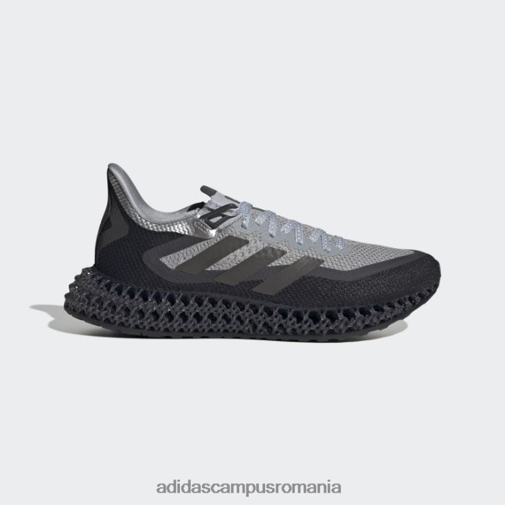 adidas campus romania 4dfwd 2 pantofi alergare argintii bărbați argintiu/metalic/carbon J266N24120