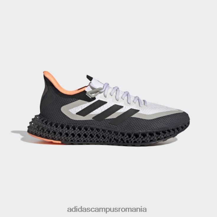 adidas campus romania 4dfwd 2 pantofi alergare fashion alb bărbați alb/negru/portocaliu J266N2386