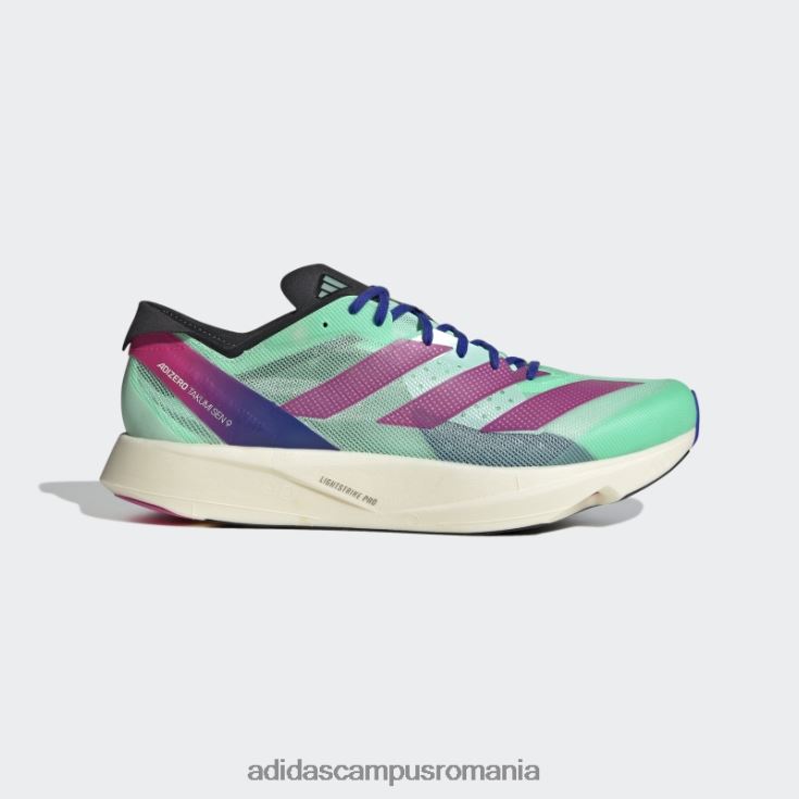 adidas campus romania mint adizero takumi sen 9 pantofi bărbați menta/fucsia/albastru J266N23664
