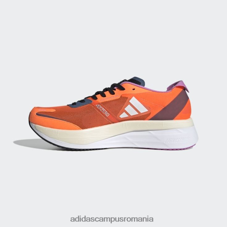 adidas campus romania pantofi adidas adizero boston 11 portocalii bărbați portocaliu/alb/otel J266N24545