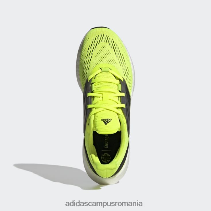 adidas campus romania pantofi adidas pureboost 22 galbeni bărbați galben/negru/alb J266N2513