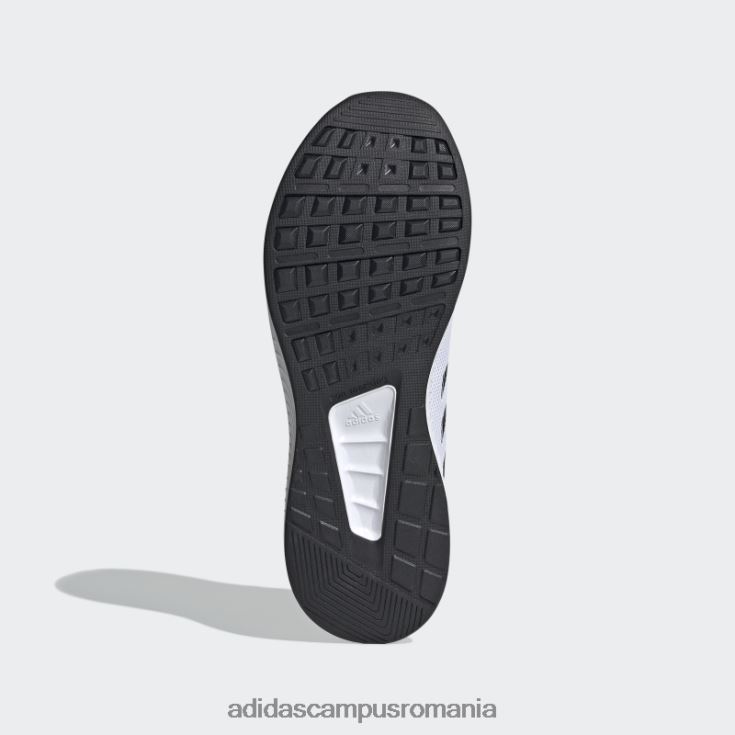 adidas campus romania pantofi adidas run falcon 2.0 albi bărbați alb/negru/rosu J266N2747