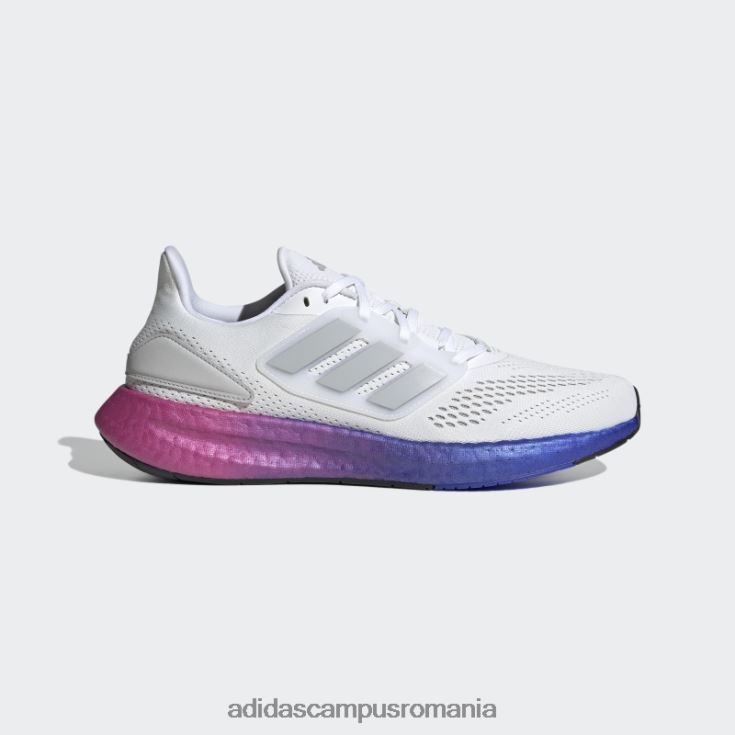 adidas campus romania pantofi albaștri pureboost 22 bărbați alb/gri/albastru J266N24152
