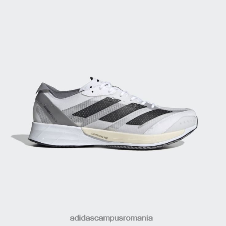 adidas campus romania pantofi albi adizero adios 7 bărbați alb/negru/gri J266N212413