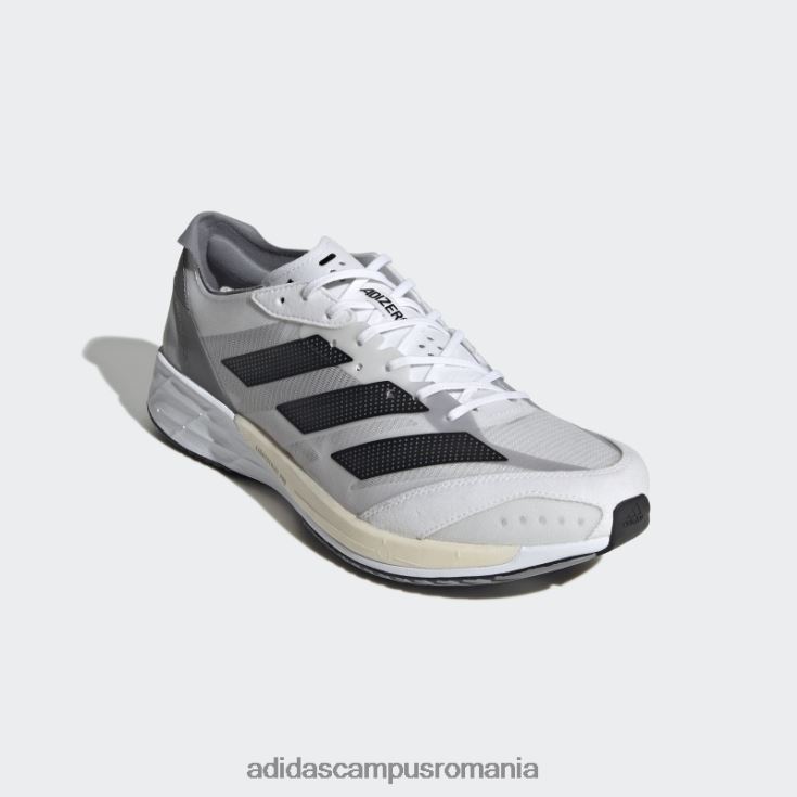 adidas campus romania pantofi albi adizero adios 7 bărbați alb/negru/gri J266N212413